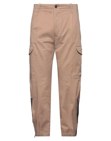 Nine:inthe:morning Nine In The Morning Man Pants Camel Size 34 Cotton, Polyurethane In Beige