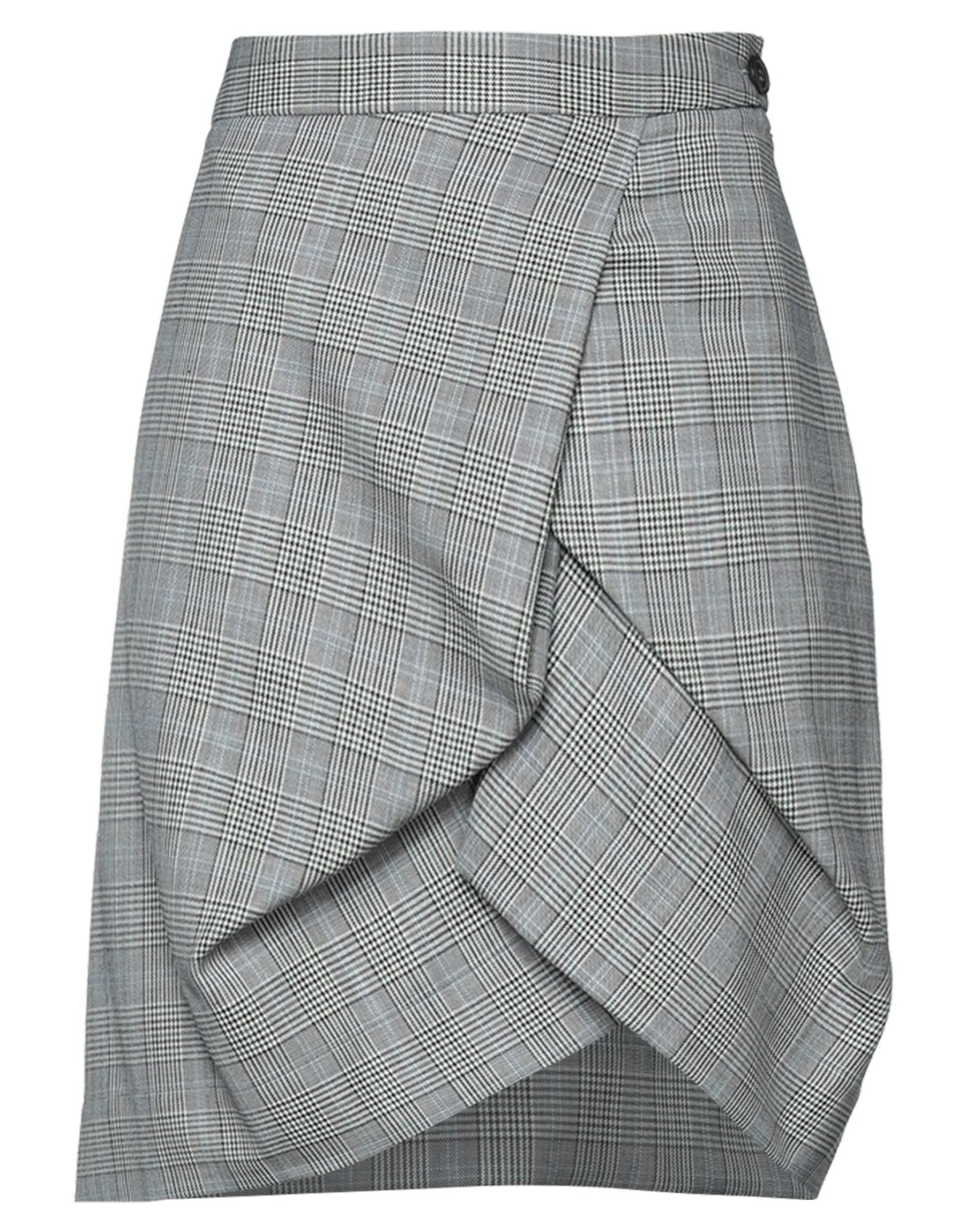 Vivienne Westwood Mini Skirts In Light Grey | ModeSens