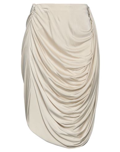 Isabel Marant Woman Midi Skirt Ivory Size 2 Viscose, Silk In White