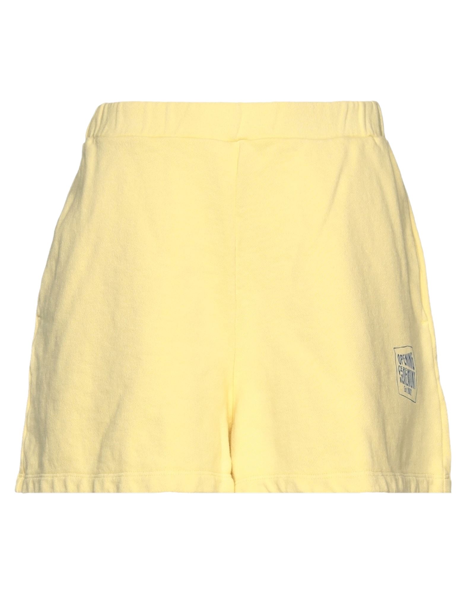 Shop Opening Ceremony Woman Shorts & Bermuda Shorts Yellow Size L Cotton