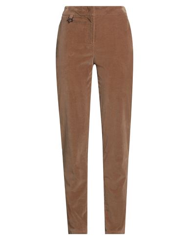 Lorena Antoniazzi Woman Pants Brown Size 8 Cotton, Elastane