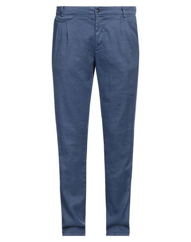 Mason's Man Pants Blue Size 36 Linen, Cotton, Elastane