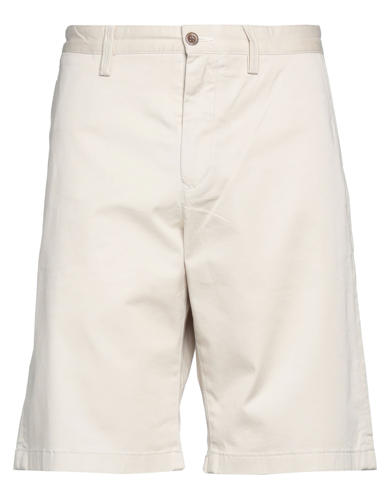 Gant Man Shorts & Bermuda Shorts Beige Size 36 Cotton, Elastane