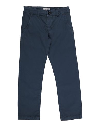 Paolo Pecora Babies'  Toddler Boy Pants Navy Blue Size 6 Cotton, Elastane