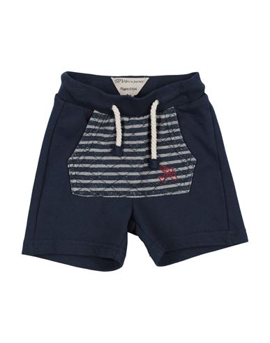 Sp1 Babies'  Newborn Boy Shorts & Bermuda Shorts Midnight Blue Size 3 Cotton