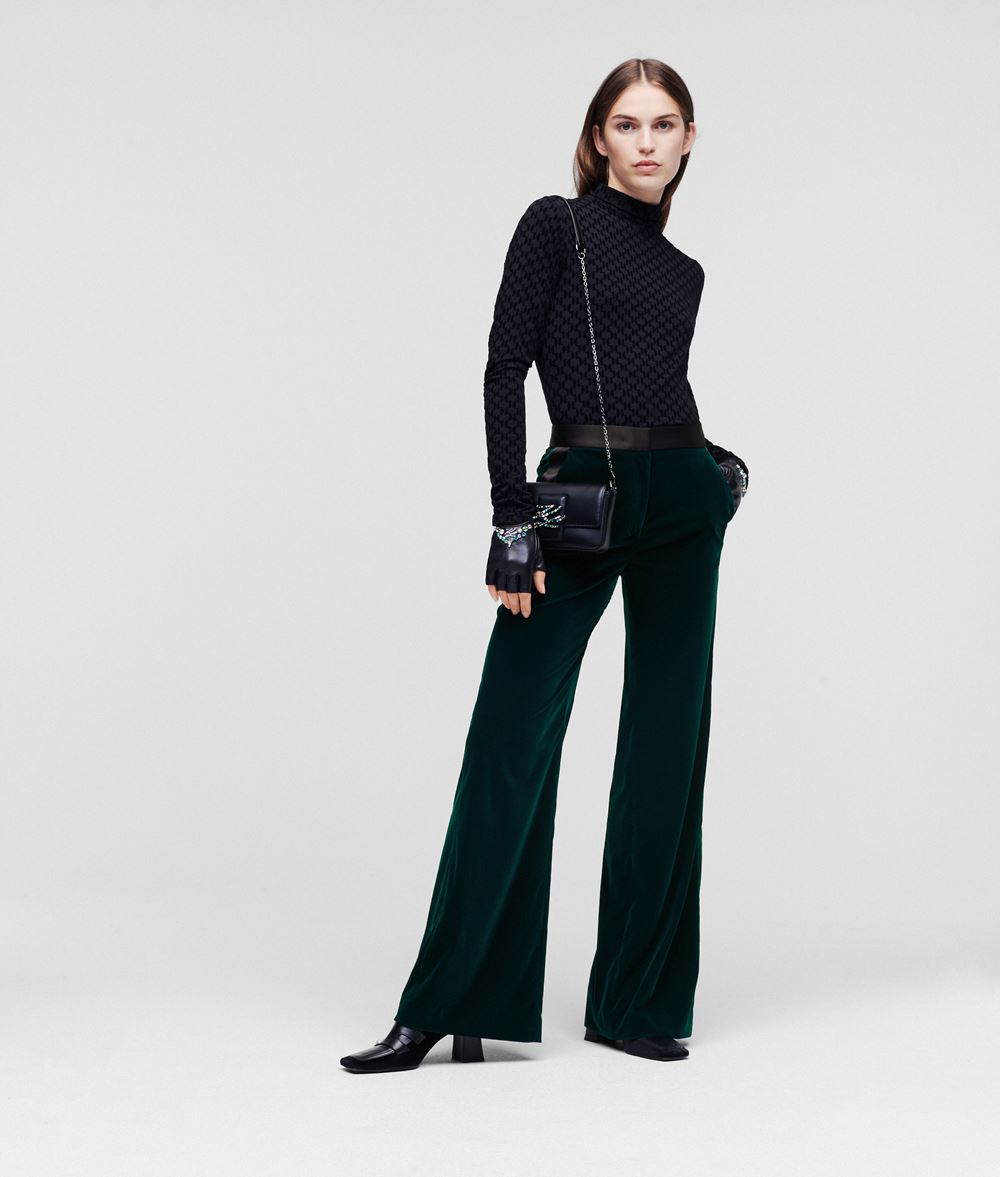 Karl Lagerfeld VELVET TROUSERS