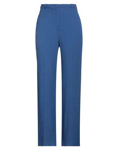 Kiltie Woman Pants Blue Size 12 Acetate, Viscose