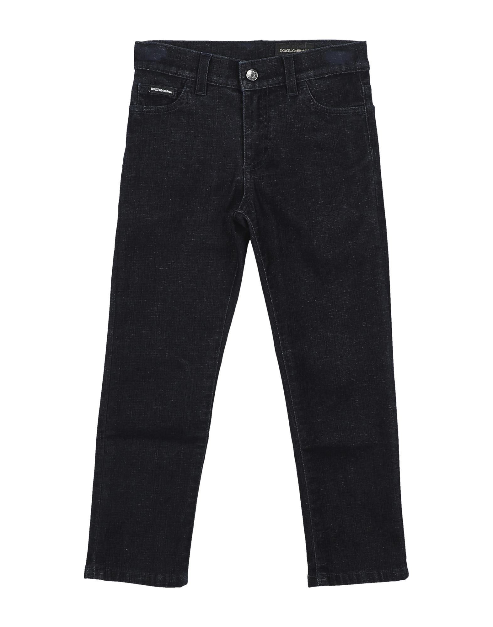 Dolce & Gabbana Kids'  Toddler Boy Jeans Blue Size 7 Cotton, Viscose, Elastane