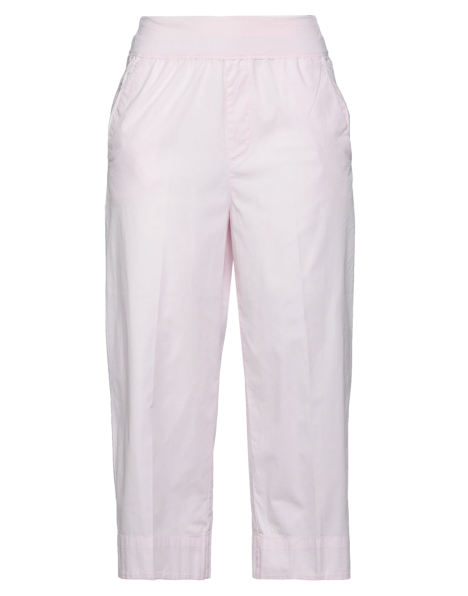 European Culture Cropped Pants In Pink