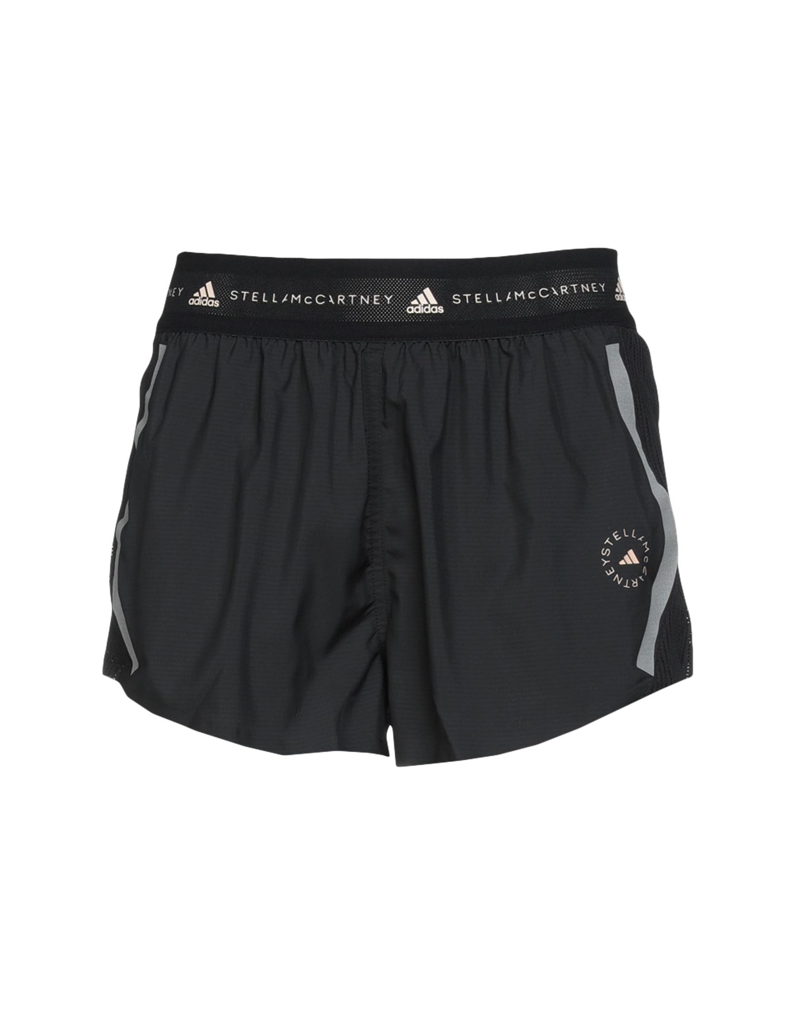 Adidas By Stella Mccartney Truepace Mesh-paneled Recycled Ripstop Shorts In  Black | ModeSens