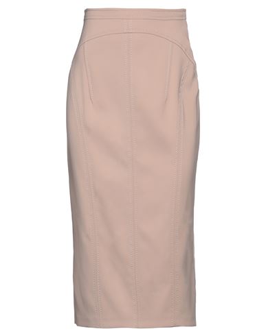 N°21 Woman Midi Skirt Blush Size 4 Viscose, Elastane In Pink