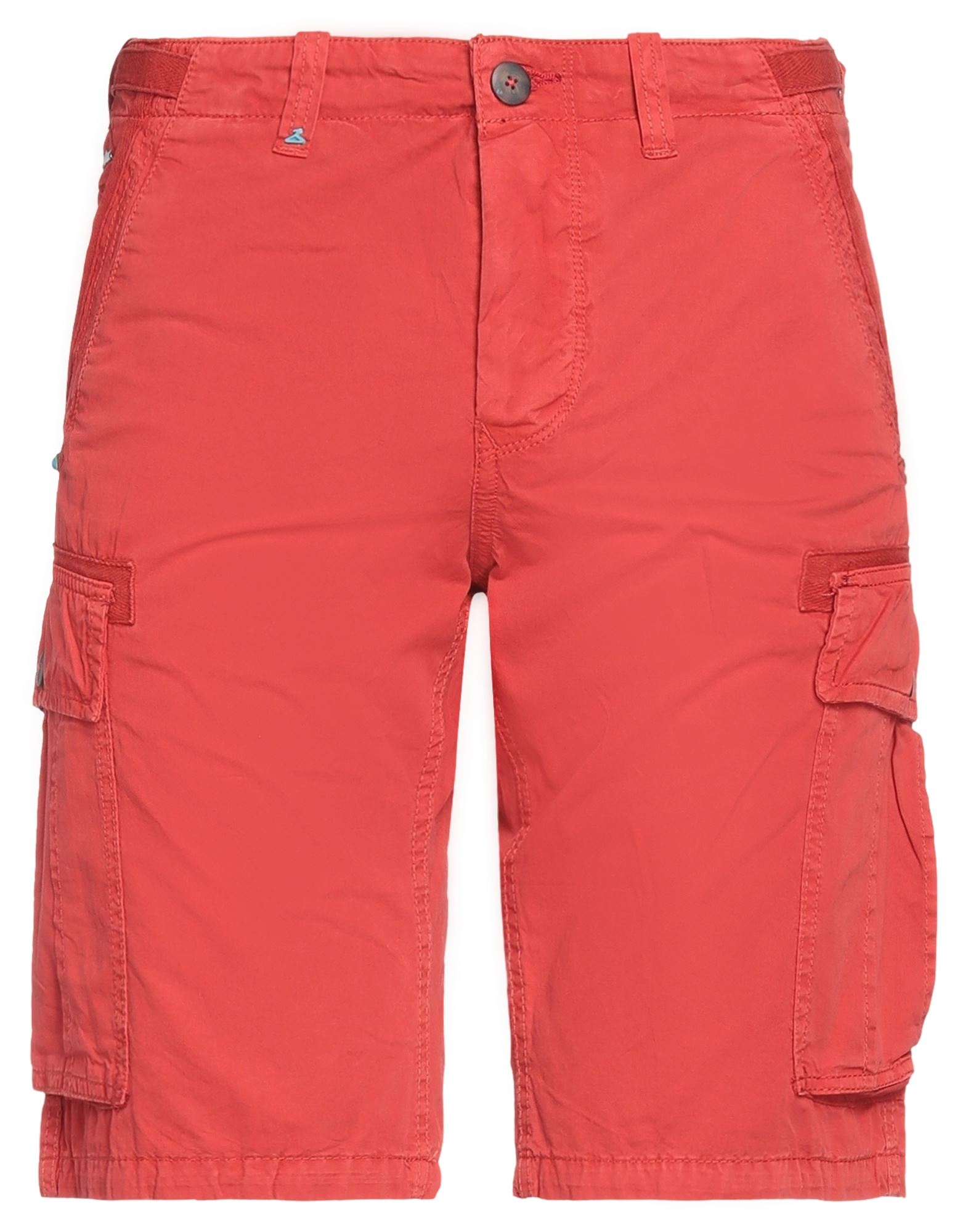 Berna Man Shorts & Bermuda Shorts Red Size 32 Cotton