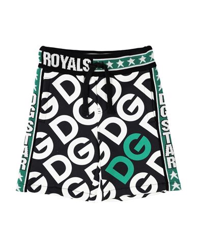 Dolce & Gabbana Babies'  Toddler Boy Shorts & Bermuda Shorts Black Size 7 Cotton