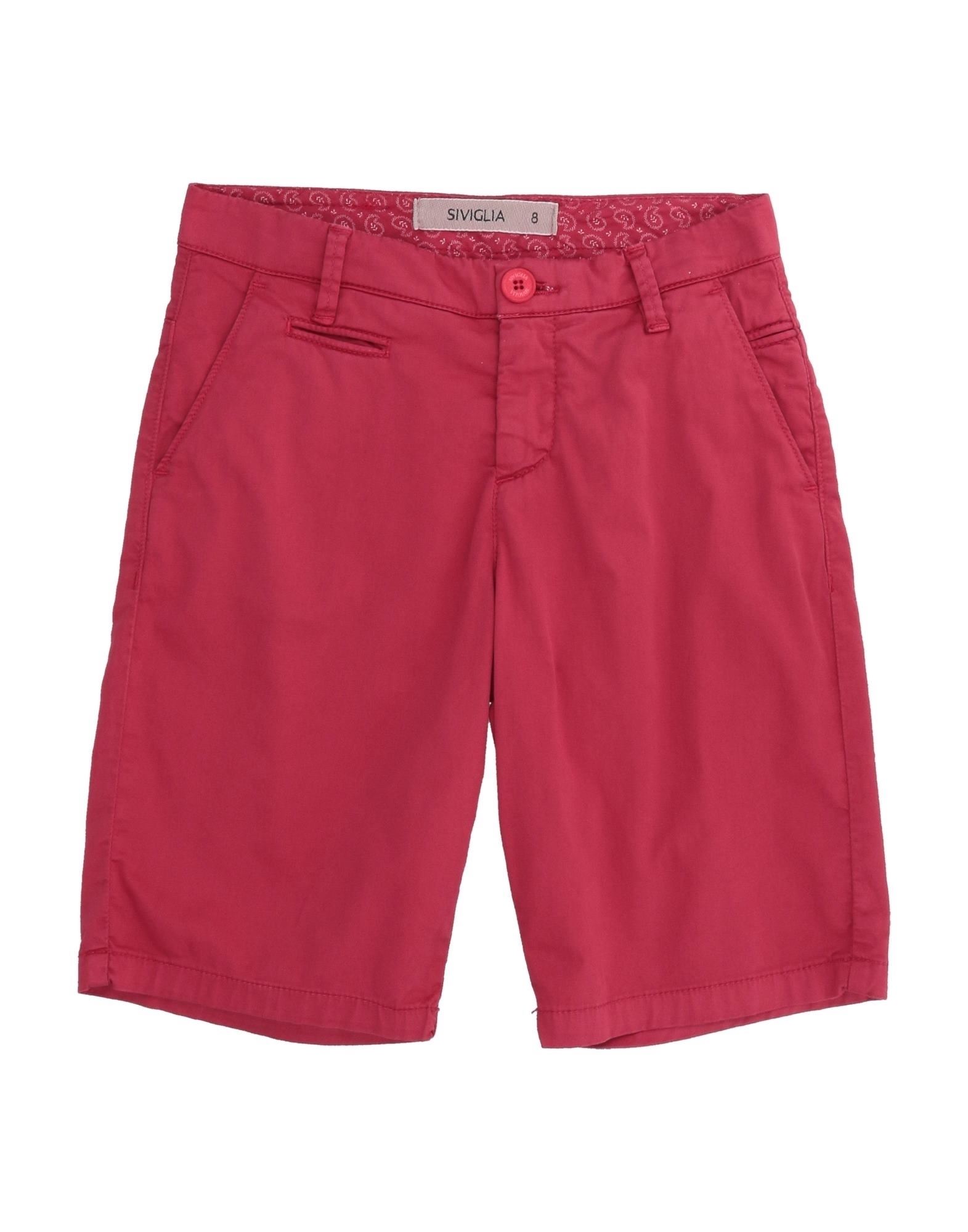 Siviglia Kids' Shorts & Bermuda Shorts In Brick Red