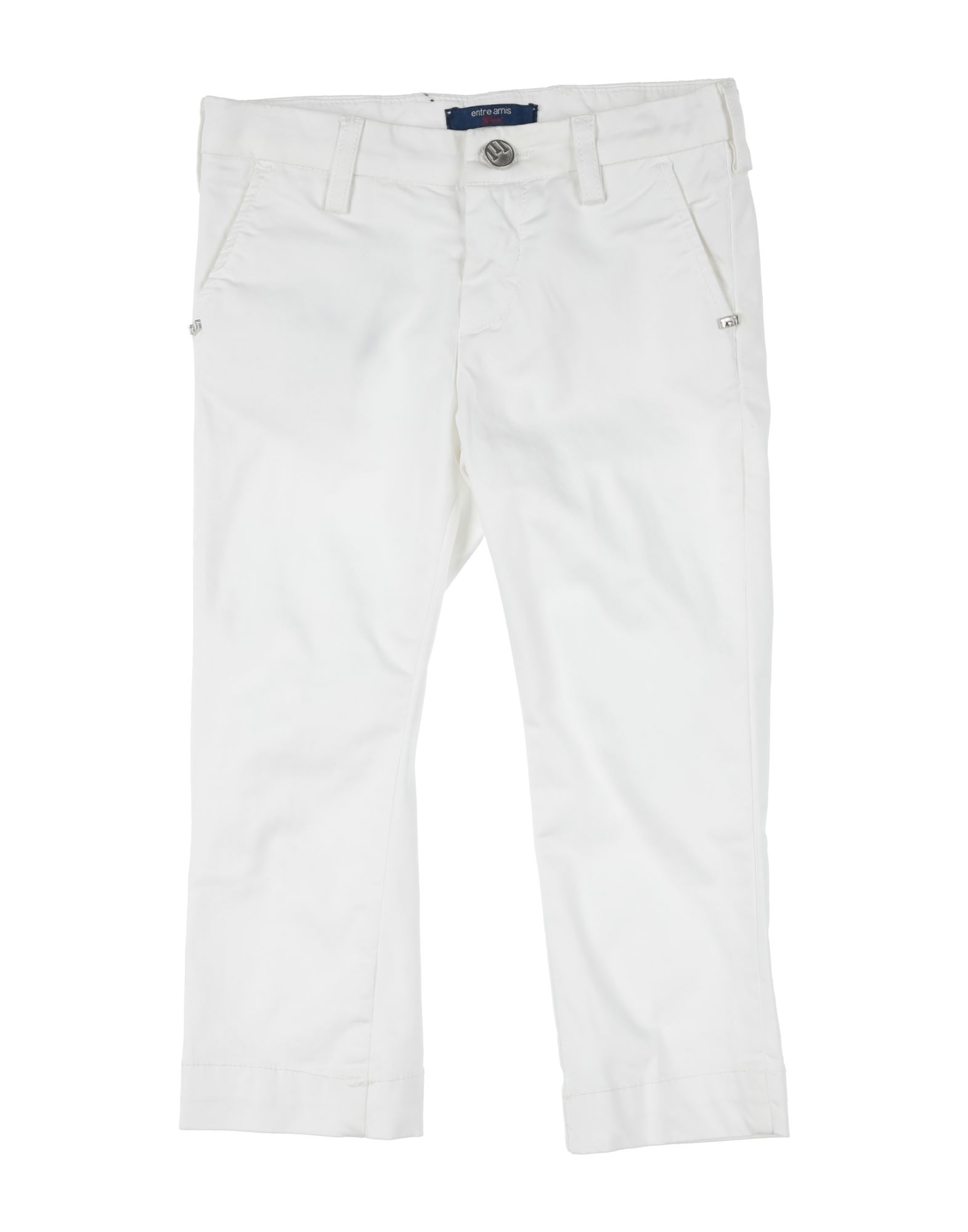 Entre Amis Kids'  Pants In White