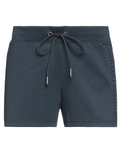 Armani Exchange Woman Shorts & Bermuda Shorts Navy Blue Size Xs Polyester, Elastane