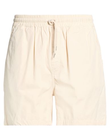 Colorful Standard Man Shorts & Bermuda Shorts Ivory Size Xl Organic Cotton In Neutral