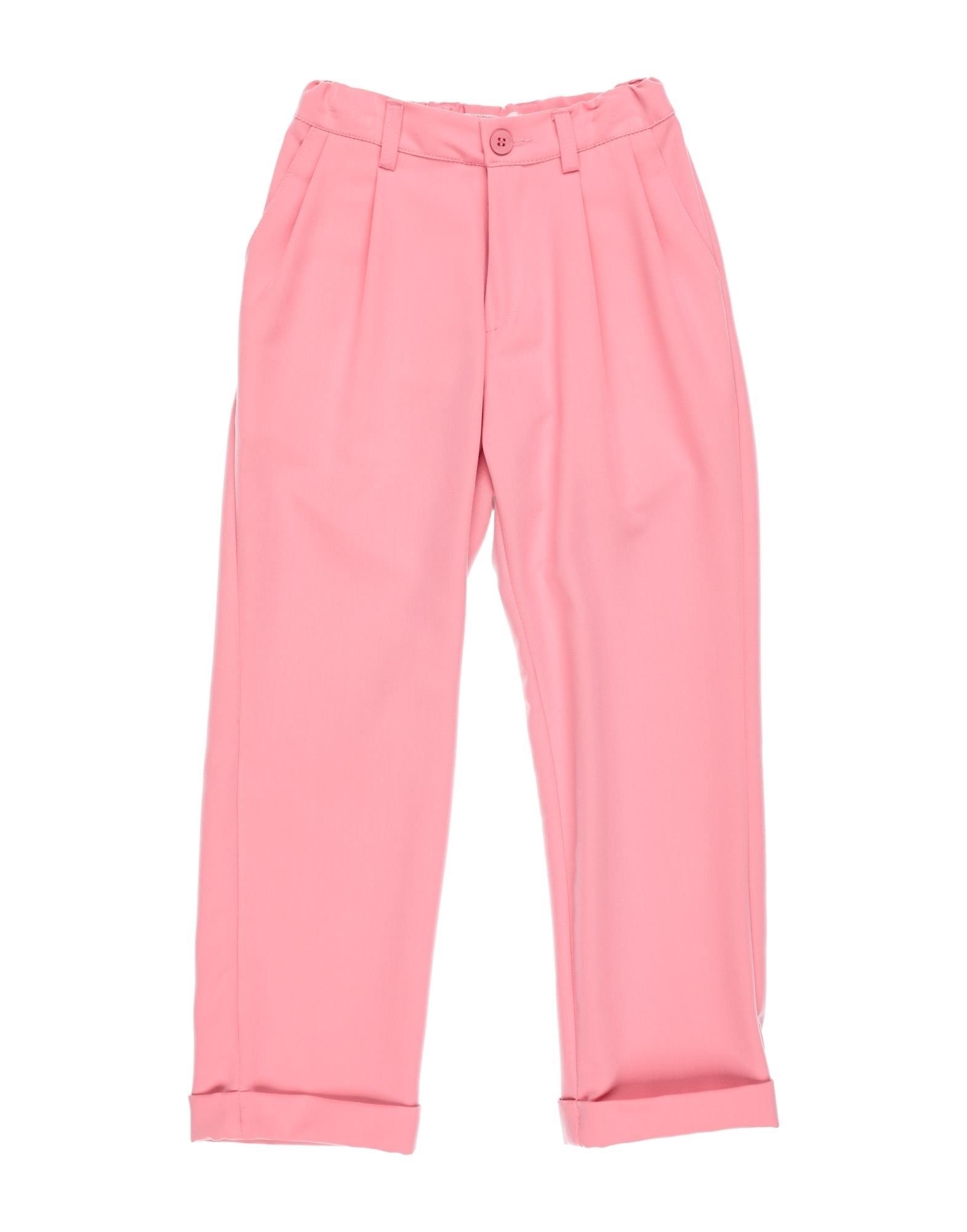 Boy Smans Kids' Bo(y) Smans Toddler Girl Pants Pink Size 6 Polyester, Rayon, Elastane