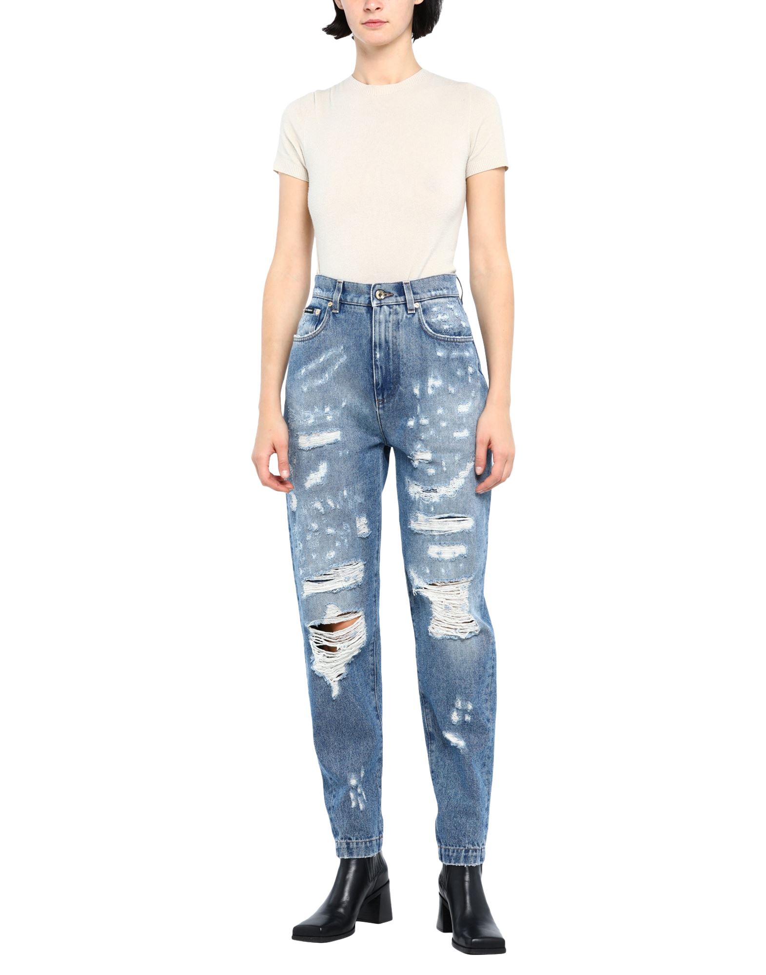  Dolce&gabbana - Hosen & Röcke - Jeanshosen - On Yoox.com 
