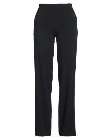 Antonelli Woman Pants Black Size 8 Viscose, Acetate, Elastane In Black