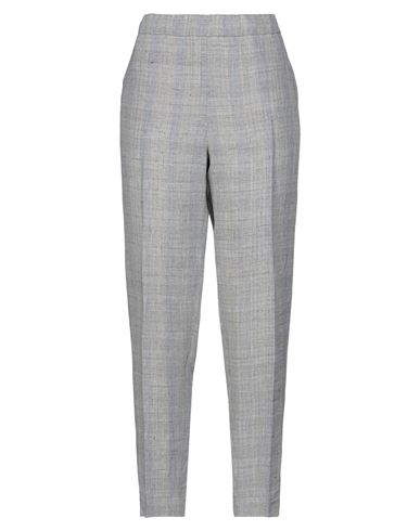 Man Pants Light grey Size 36 Cotton, Elastane