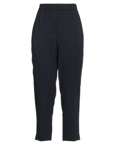 Peserico Woman Pants Midnight Blue Size 6 Viscose, Elastane