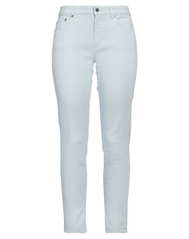 Dondup Woman Jeans Sky Blue Size 31 Cotton, Elastomultiester, Elastane In Blue