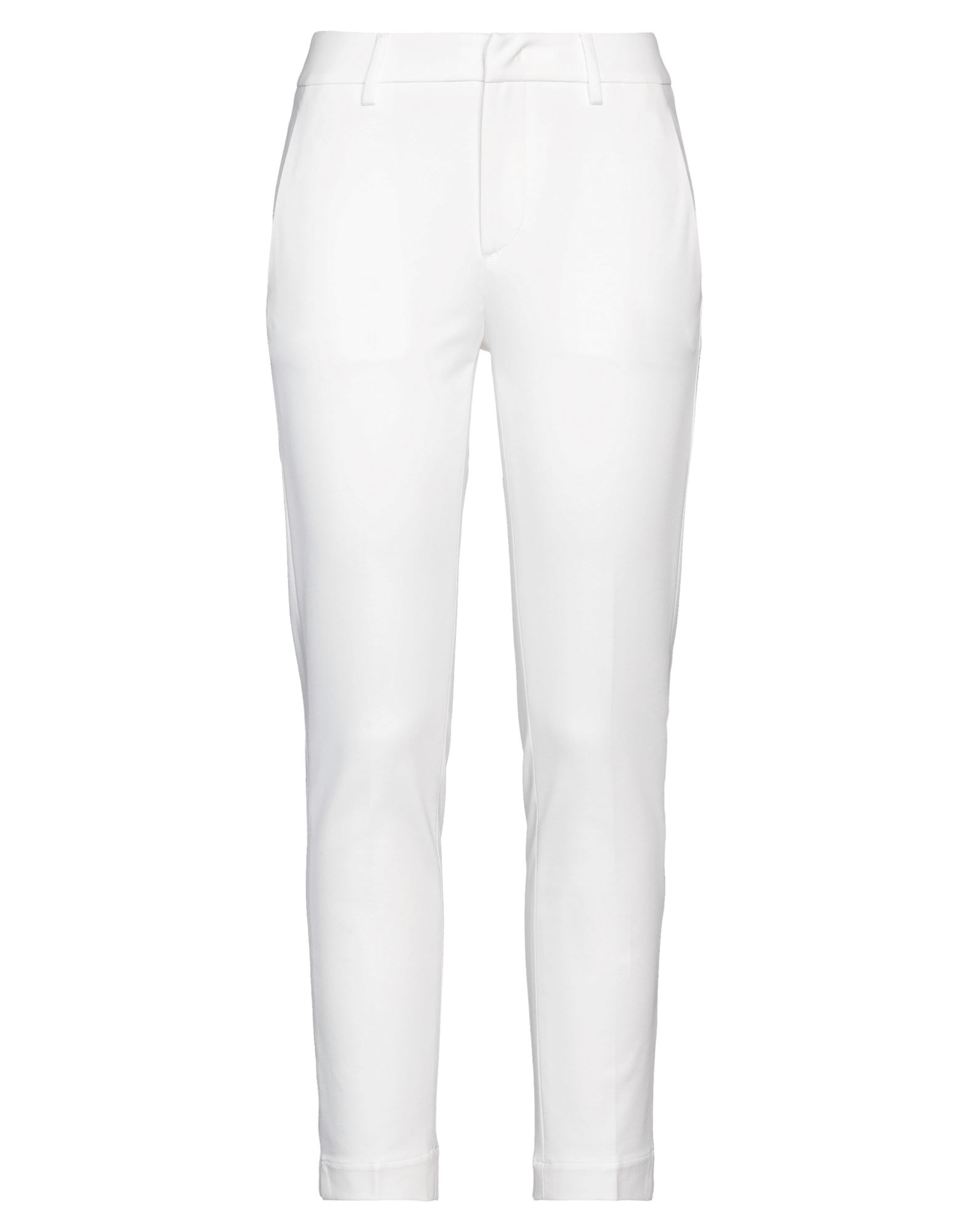 Shop Dondup Woman Pants White Size 29 Viscose, Polyamide, Elastane