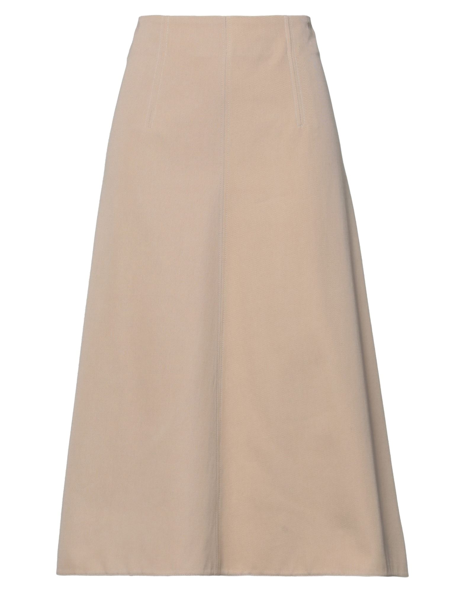 Red Valentino Midi Skirts In Beige