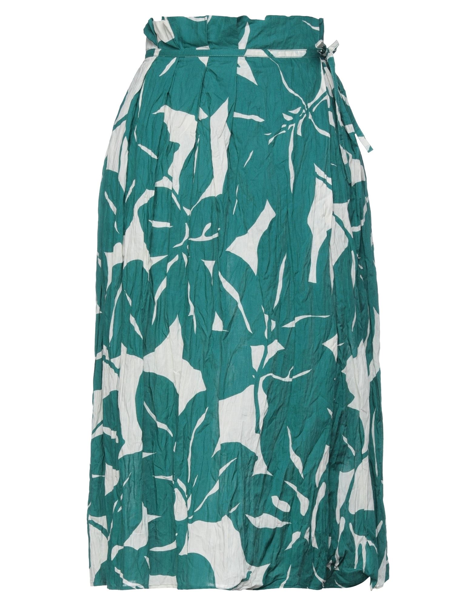 Alessia Santi Midi Skirts In Green | ModeSens
