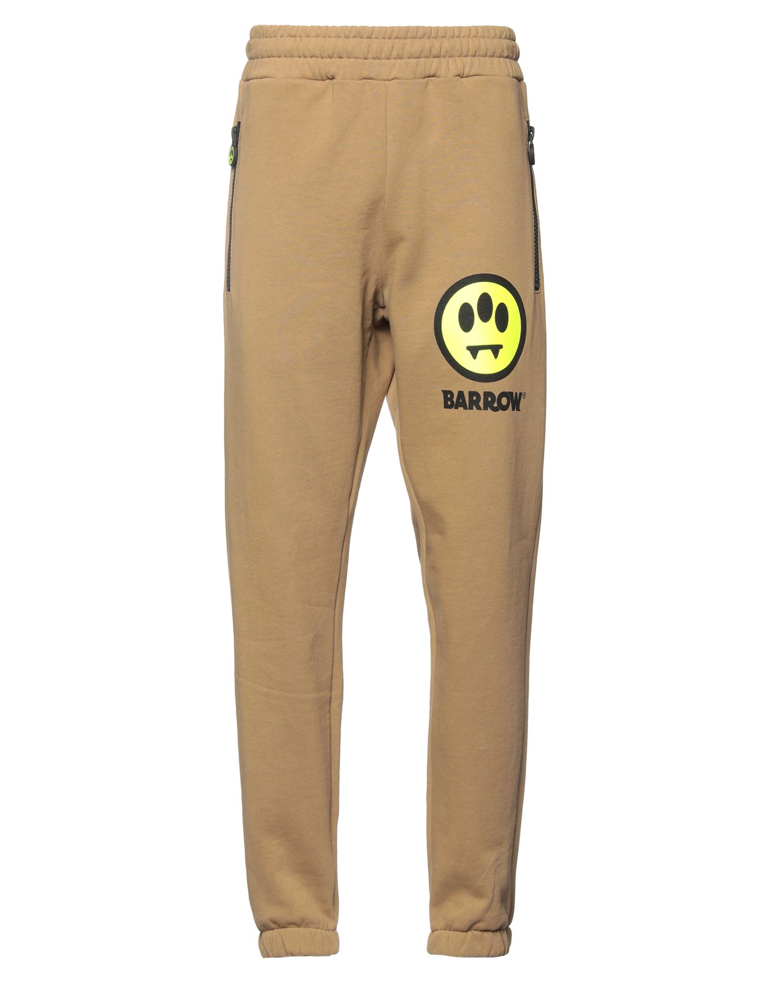 Barrow Embroidered Patch Track Pants In Beige