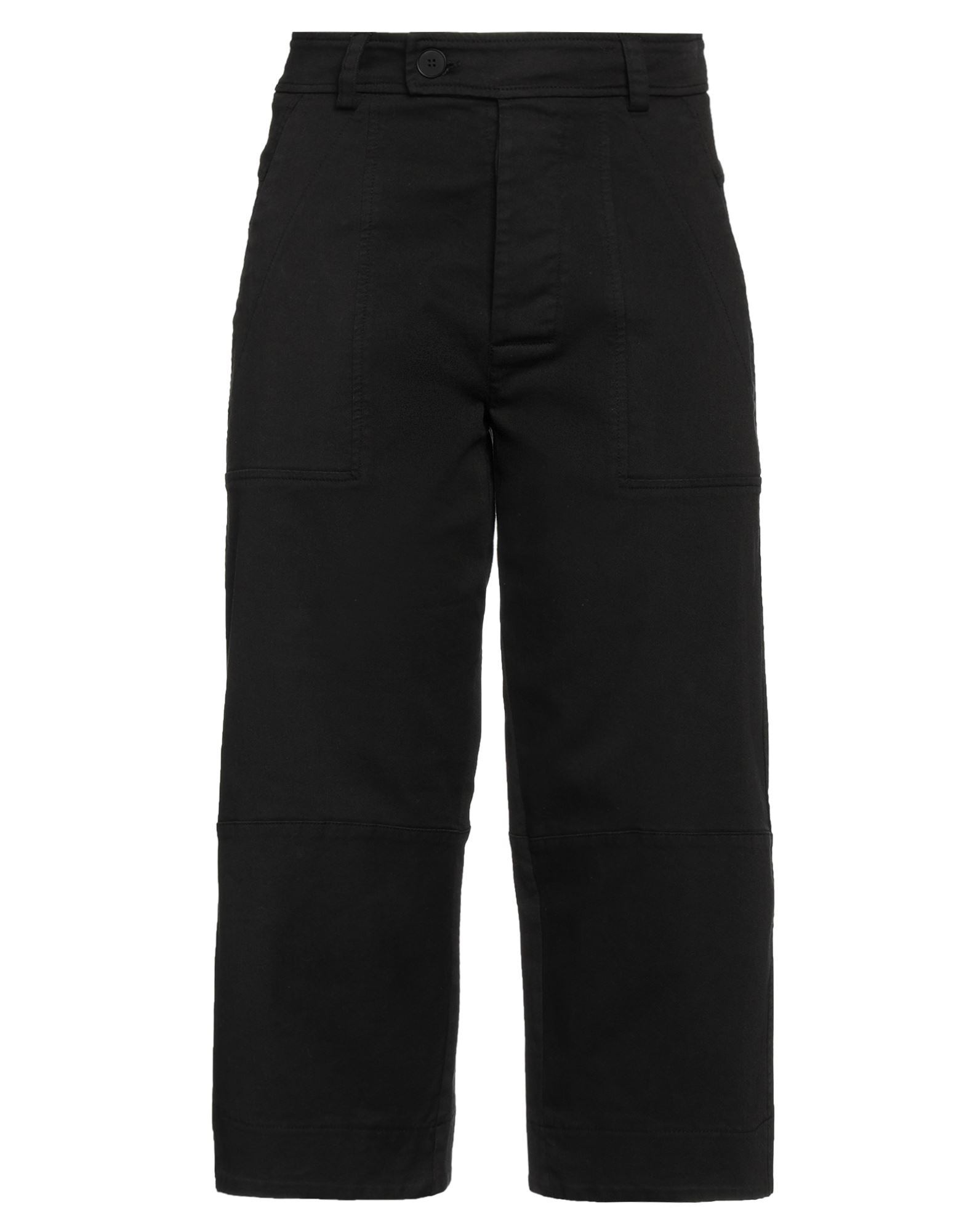 Alpha Studio Cropped Pants In Black