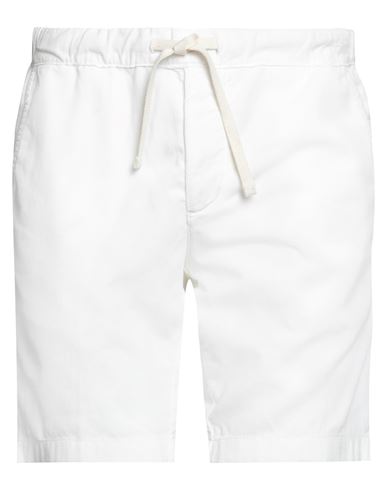 Modfitters Man Shorts & Bermuda Shorts White Size S Cotton