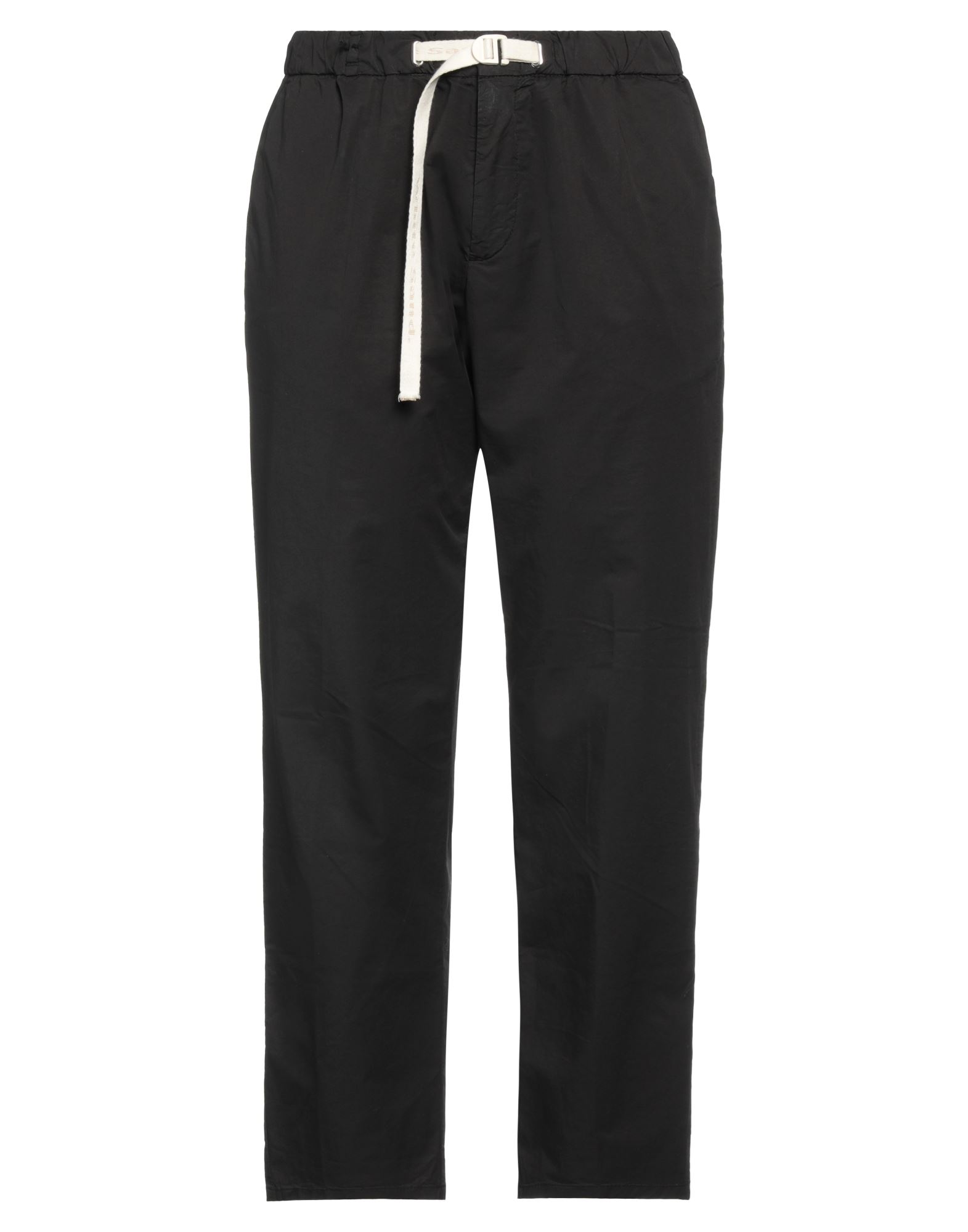 White Sand Pants In Black