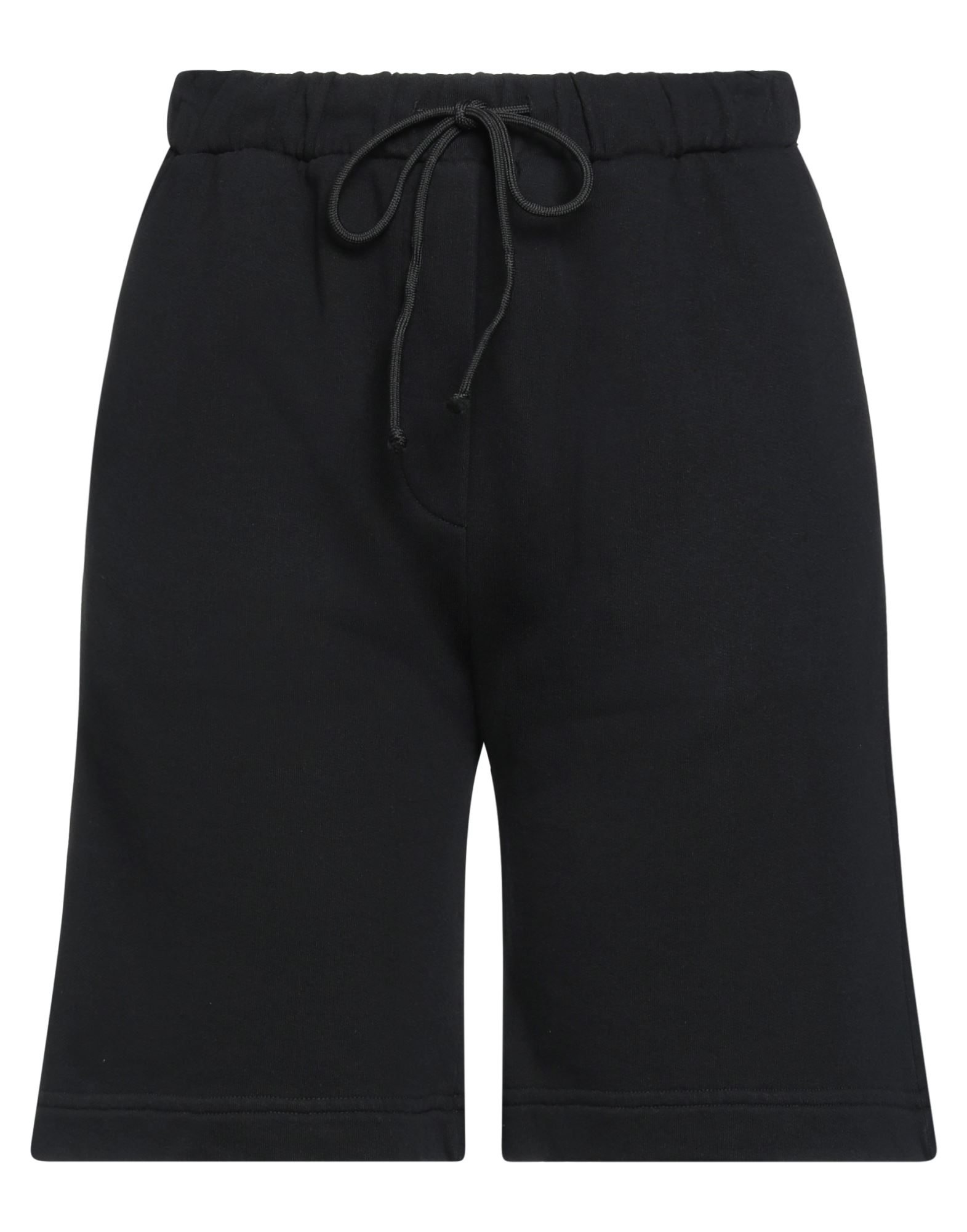 Semicouture Woman Shorts & Bermuda Shorts Black Size Xs Cotton