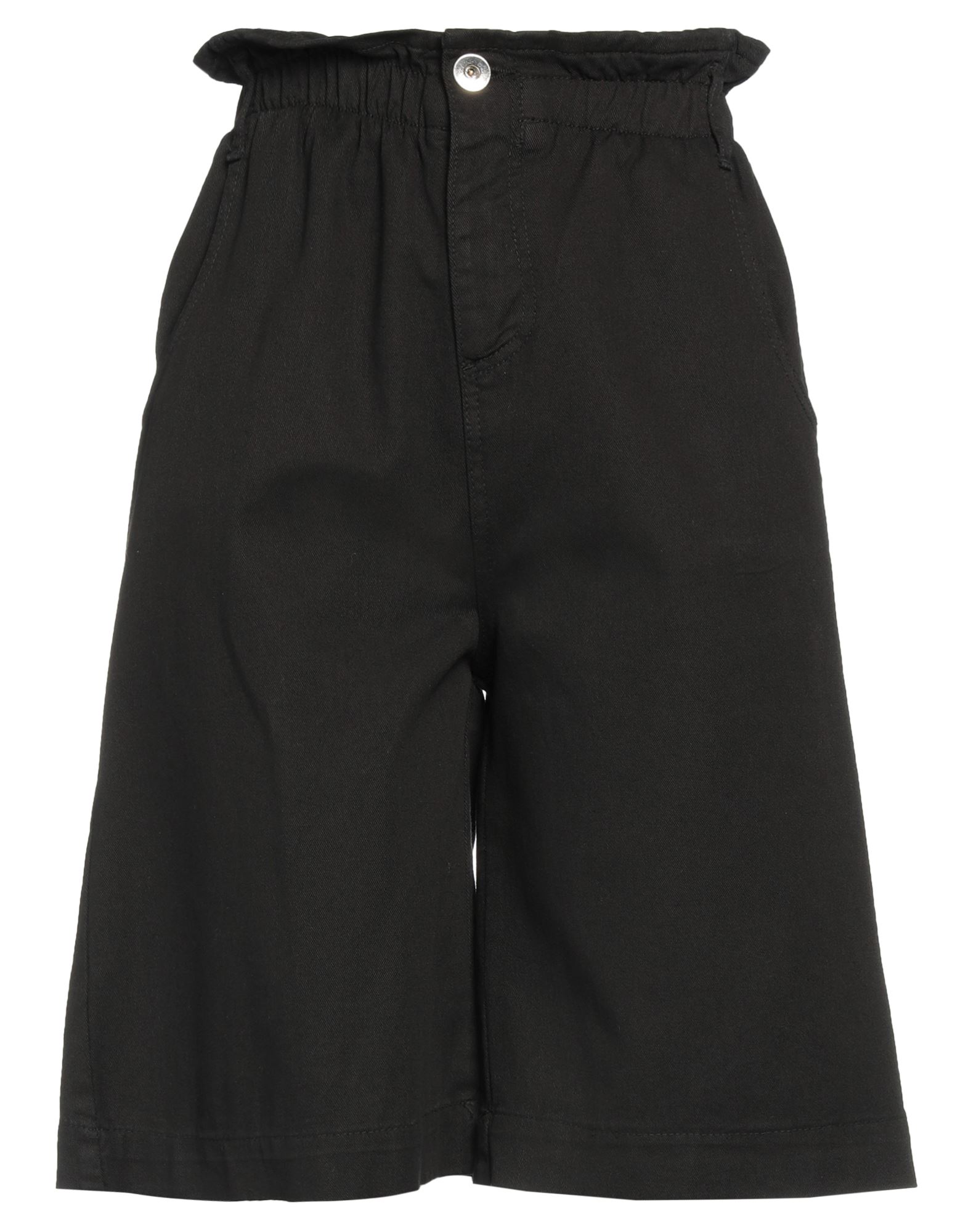 Brand Unique Woman Shorts & Bermuda Shorts Black Size 0 Cotton