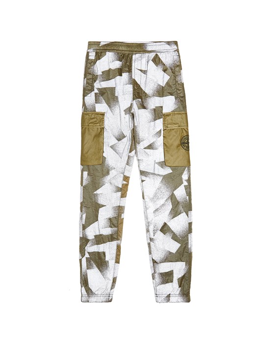 TROUSERS Man 30235 S.I.DAZZLE REFLECTIVE CAMOUFLAGE ON LAMY-TC
 Front STONE ISLAND TEEN