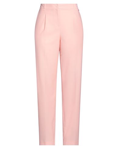 Twinset Woman Pants Light Pink Size 10 Polyester, Wool, Elastane