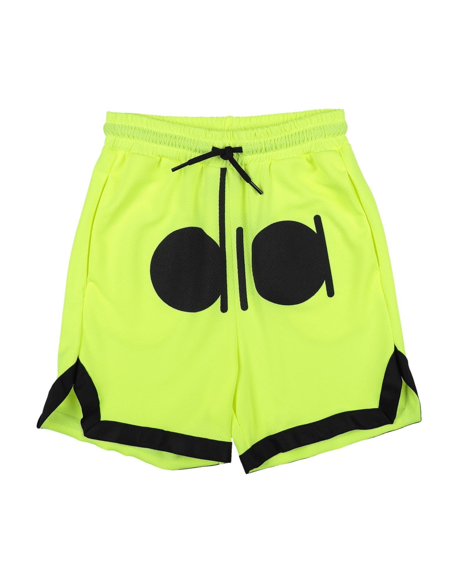 Diadora Kids' Shorts & Bermuda Shorts In Yellow