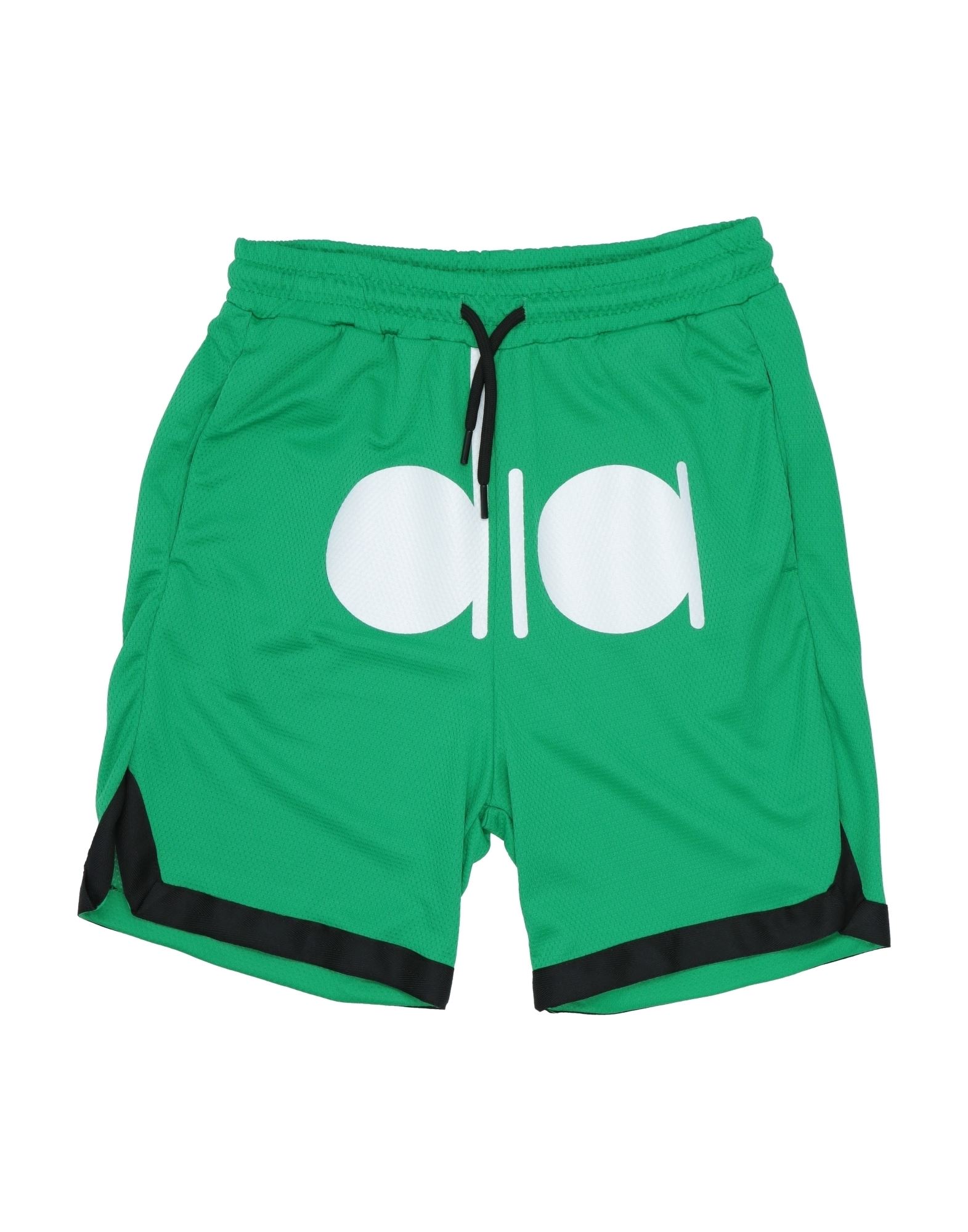 Diadora Kids' Shorts & Bermuda Shorts In Green