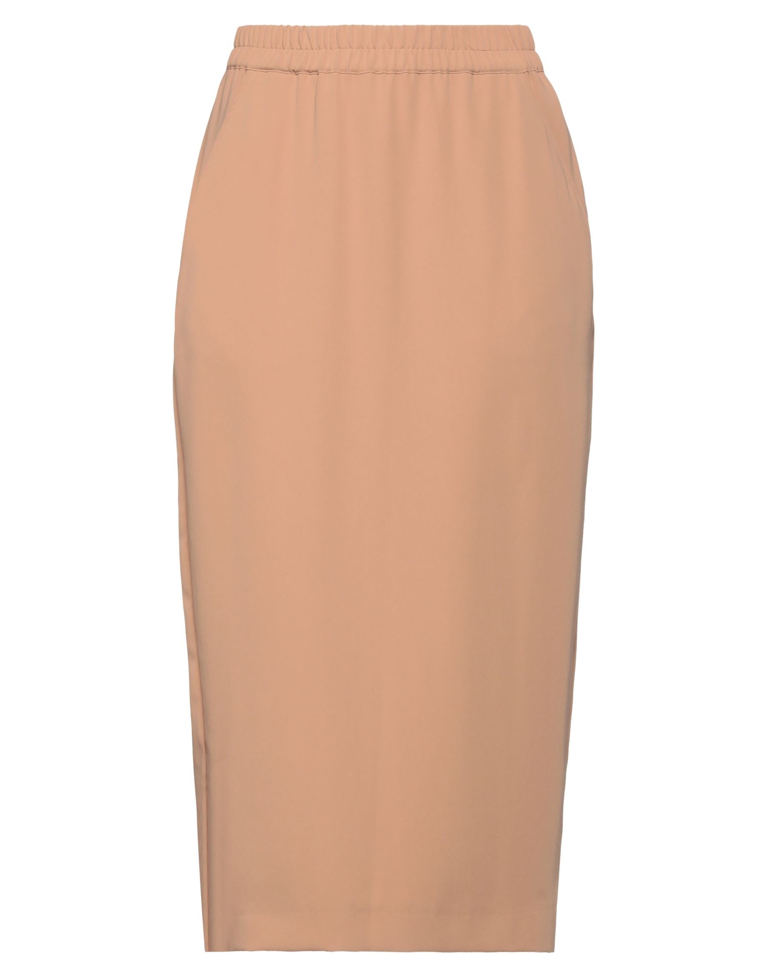 Semicouture Midi Skirts In Beige