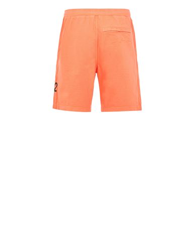 orange stone island shorts