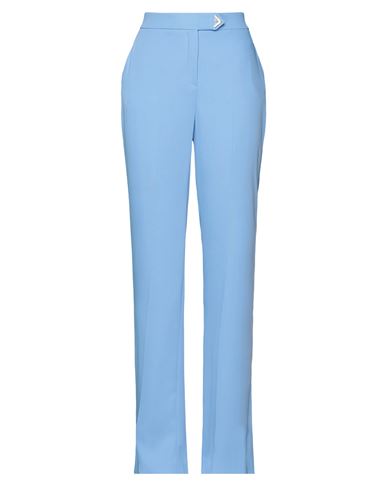 Повседневные брюки CAVALLI CLASS пастельно-синего цвета