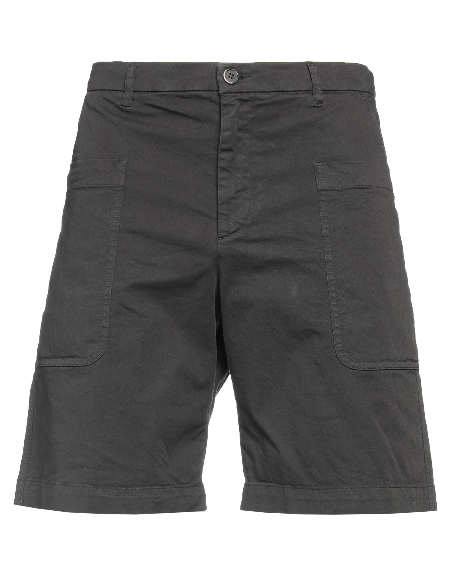Barena Venezia Barena Man Shorts & Bermuda Shorts Black Size 36 Cotton, Elastane