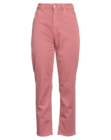 Pt Torino Woman Jeans Pastel Pink Size 28 Cotton, Elastomultiester, Elastane