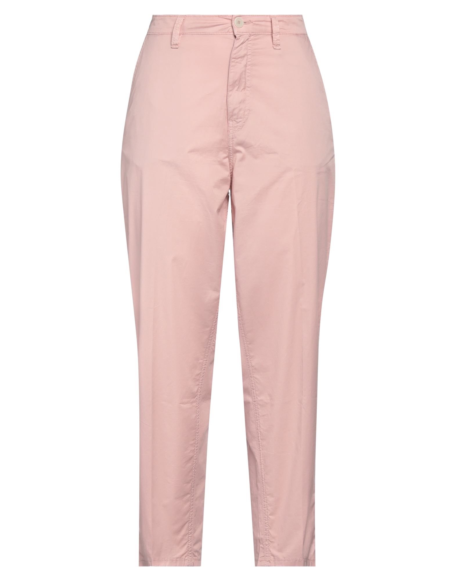Haikure Woman Pants Pink Size 30 Cotton, Elastane In Pink