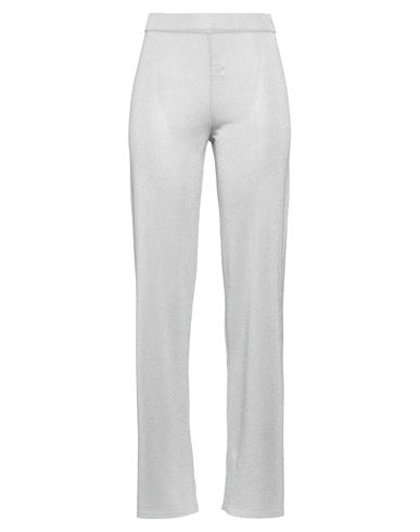Shop Kangra Woman Pants Grey Size 12 Viscose, Polyamide