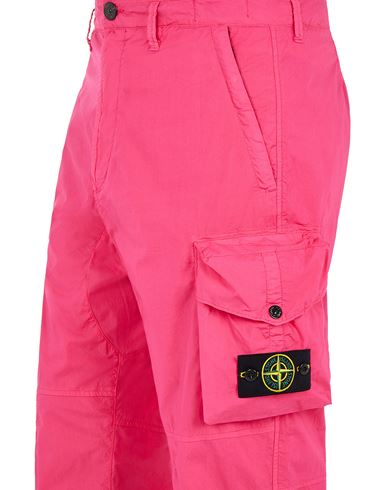 stone island poplin cargo trousers