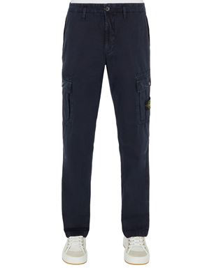 stone island black cargo trousers