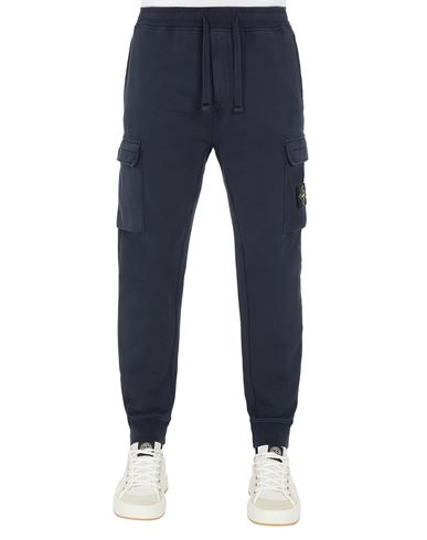 stone island cuffed trousers